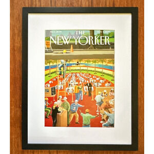 Framed 2019 The New Yorker November 11 McCall "Down the Hatch"